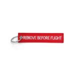 LLAVEROS BORDADOS REMOVE BEFORE FLIGHT - Imagen 2