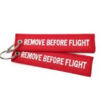 LLAVEROS BORDADOS REMOVE BEFORE FLIGHT - Imagen 3