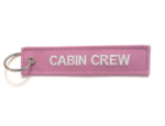 LLAVEROS BORDADOS CABIN CREW ROSA - Imagen 3