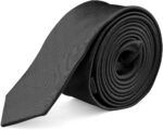 Corbata classic premiun  color negro - Imagen 3