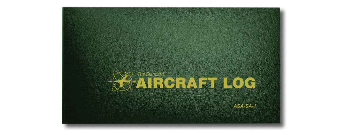 ASA-SA-1 BITACORA AIRCRAFT LOGBOOK ASA - Imagen 1