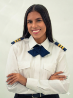 CORBATIN FEMENINO COLOR AZUL NAVY - Imagen 3